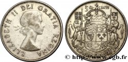 CANADA 50 Cents Elisabeth 1953 