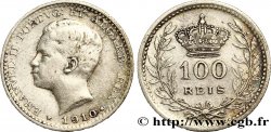 PORTUGAL 100 Reis Emmanuel II 1910 