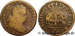 PORTUGAL 1 Pataco ou 40 reis Jean VI 1824 Lisbonne