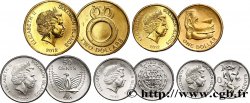 ÎLES SALOMON Lot  de 5 Monnaies 10, 20 et 50 Cents, 1 et 2 Dollars 2012 