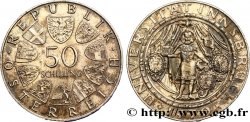AUSTRIA 50 Schilling 300e anniversaire de l’université d’Innsbruck 1970  AU 