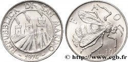 SAN MARINO 10 Lire 3 tours / abeille 1974  MS 