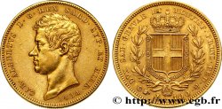 ITALIEN - KÖNIGREICH SARDINIEN 100 Lire Charles-Albert 1834 Turin