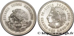 MEXICO 5 Pesos Aigle / buste de Cuauhtemoc 1947 Mexico MS 