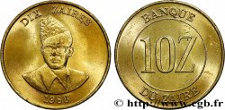 ZAÏRE 10 Zaires Maréchal Moubutu 1988  SPL 