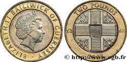 GUERNESEY 2 Pounds (2 Livres)  Elisabeth II tranche B 2003 