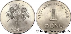 VIETNAM DEL SUR 1 Dong “Viêt-Nam Cong Hòa” (République du Viet Nam) / épis de riz 1964 