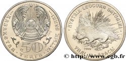 KASACHSTAN 50 Tenge Emblème national / Porc-épic 2009 Oust-Kamenogorsk fST 
