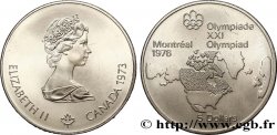 CANADA 5 Dollars JO Montréal 1976 carte de l’Amérique du Nord 1973 