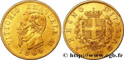 ITALY - KINGDOM OF ITALY - VICTOR-EMMANUEL II 10 Lire  1865 Turin