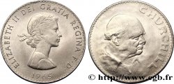 UNITED KINGDOM 1 Crown Winston Churchill 1965  AU 
