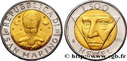 SAN MARINO 500 Lire philosophe Hegel 1996 Rome - R MS 