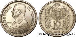 MONACO Essai de 10 Francs Louis II 1945 Paris