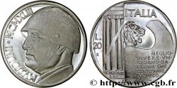 ITALIEN 20 Lire Mussolini (monnaie apocryphe) 1928 Rome