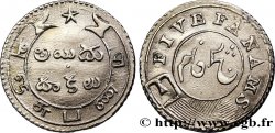 INDE 5 Fanams Présidence de Madras 1808 Madras SUP 