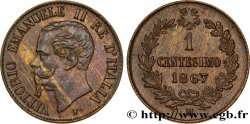 ITALIE 1 Centesimo Victor Emmanuel II 1867 Milan - M