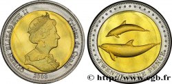 TRISTAN DA CUNHA 25 Pence Elisabeth II  / dauphins 2008 