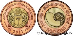 ISLAS ANDAMÁN Y NICOBAR 20 Rupee nautile 2011  SC 