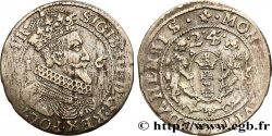 POLEN 1/4 de Thaler Sigismond III Vasa 1624 Dantzig S 