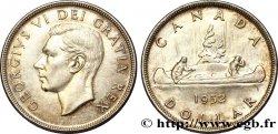 CANADA 1 Dollar Georges VI 1952 