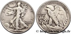 ÉTATS-UNIS D&nbsp;AMÉRIQUE 1/2 Dollar Walking Liberty 1947 Philadelphie