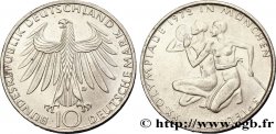 ALLEMAGNE 10 Mark XXe J.O. Munich : basket-ball et canoeing / aigle 1972 Munich