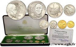 GUYANA Série Proof 8 monnaies 1976 Franklin Mint