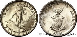 PHILIPPINEN 20 Centavos - Administration Américaine 1944 Denver fST 