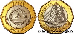 CAPE VERDE 100 Escudos emblème / voilier Madalan 1994  AU 