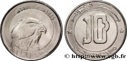 ALGERIA 10 Dinars tête de faucon an 1424 2004  MS 