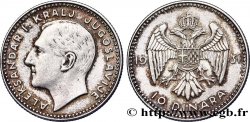 YUGOSLAVIA 10 Dinara Alexandre Ier 1931 Londres XF 