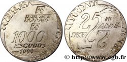 PORTUGAL 1000 Escudos 25e anniversaire du 25 Avril 1999  MS 