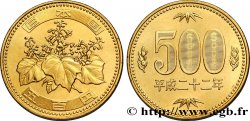 JAPAN 500 Yen  pawlonia an 21 ère Heisei 2010  MS 