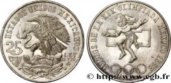 MEXICO 25 Pesos Jeux Olympiques de Mexico 1968 Mexico