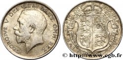 REINO UNIDO 1/2 Crown Georges V 1916 Londres