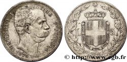 ITALIA 5 Lire Humbert Ier 1879 Rome