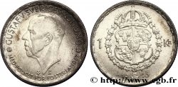 SWEDEN 1 Krona Gustave V 1946 