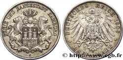 GERMANY - HAMBURG FREE CITY 3 Mark 1909 Hambourg