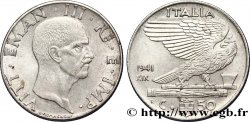 ITALY 50 Centesimi Victor Emmanuel III an XIX 1941 Rome  AU 