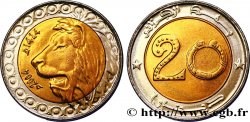 ALGERIA 20 Dinars tête de lion an 1424 2004 