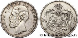 ROMANIA 5 Lei Charles Ier 1883 Bucarest
