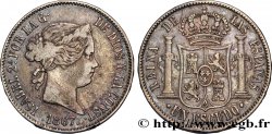 SPAIN Escudo Isabelle II  1867 Madrid