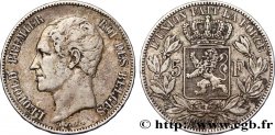 BELGIUM 5 Francs Léopold Ier 1850 