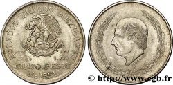 MEXICO 5 Pesos Miguel Hidaldo y Costilla / aigle 1951 Mexico
