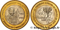 CAMEROON 6000 Francs Président Paul Biya 2003 