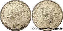 NETHERLANDS 2 1/2 Gulden Wilhelmina 1932 