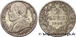VATICAN ET ÉTATS PONTIFICAUX 2 Lire Pie IX an XXII 1867 Rome