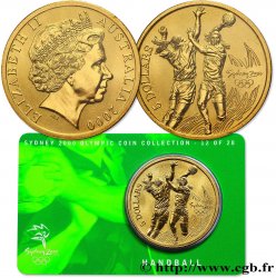 AUSTRALIA 5 Dollars J.O. de Sydney : handball 2000  MS 