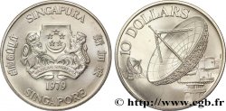 SINGAPOUR 10 Dollars 10e anniversaire de l’indépendance 1979 