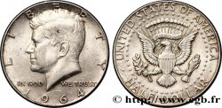 ÉTATS-UNIS D&nbsp;AMÉRIQUE 1/2 Dollar Kennedy 1964 Philadelphie